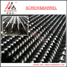 BATTENFELD twin parallel screw barrel for pvc pipe